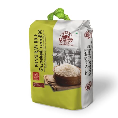 Generic Cauvery Ponni Rohreis 10kg - Premium Südindischer Reis von Generic