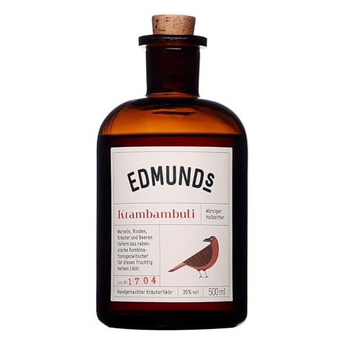 Generic EDMUNDs Krambambuli Likör 500ml 35% | Vielschichtige Aromen aus Veilchenwurzel, Kamille & Gewürzen | Florale, würzige & fruchtige Noten | Angenehm leicht & unbeschwert von Generic