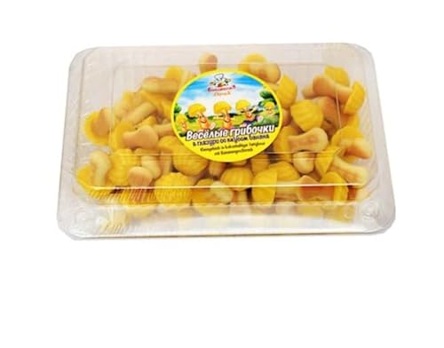 Gribochki Kleingebäck in Glasur Bananengeschmack 250g von Generic