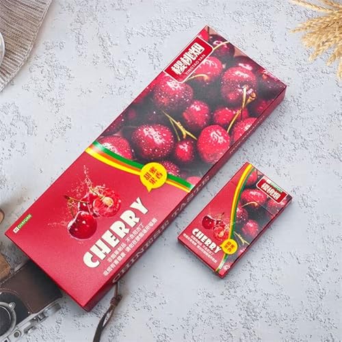 Guter Kräuter mit Doppeltem Verwendungszweck Tee China Original Dufttee Kräutertee Natürlicher Bio-Blumentee Grünes Essen ohne Zusatzstoffe Fruchtee (10PCS Kirschgeschmack) von Generic