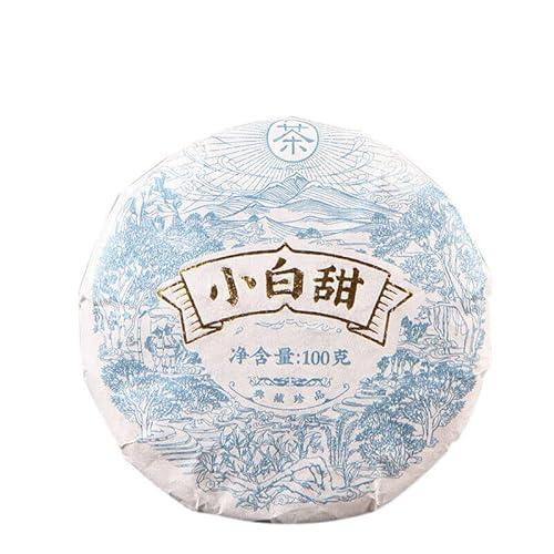 Hochgebirge Tee Chinesischer Weißer Tee Kuchen Natürlicher alter Baum Xiao Bai Tian 100g von Generic