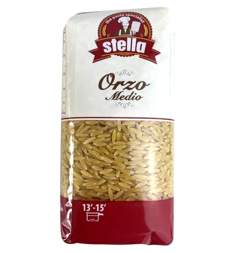 Kritharaki - Orzo Nudeln 4x500g - griechische Reisnudeln (4x 500g) von Generic