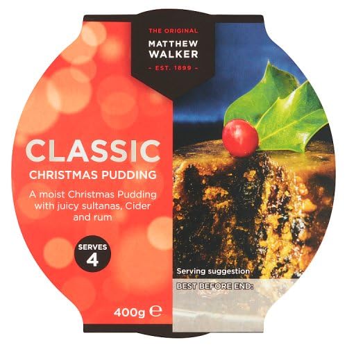 Matthew Walker Classic Weihnachtspudding, 400 g von Generic