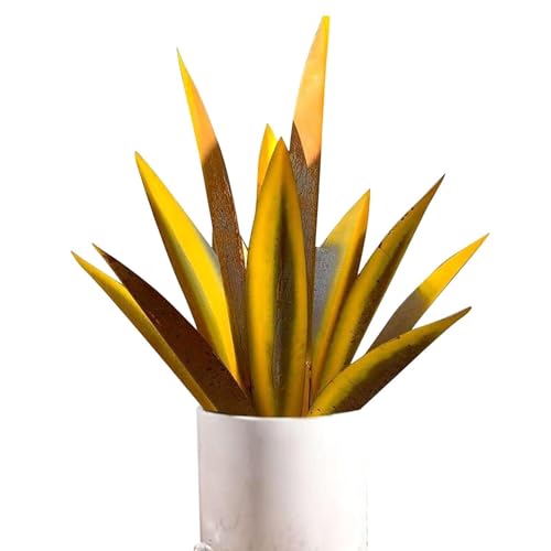 Metall-Tequila-Agavenpflanze – Agaven-Metallpflanzen Für Den Garten 53,3 Cm, Tequila-Heimdekoration, Metall-Agaven-Gartenkunst, Metall-Agavenpflanze, Tequila-Gartenornamente, Outdoor-Dekorfiguren, Dek von Generic