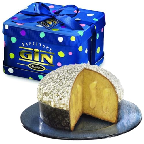 Panettone Flamigni Panettone Gusto Gin, Packung mit 950 g Italien Weihnachten von Generic