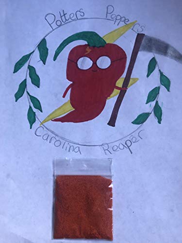 Portal Cool 100% Uk Home Grown Organic Carolina Reaper Peperoncino in polvere 5G von Generic