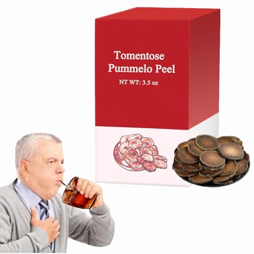 Pummelo Peel Tea, Tomentose Pummelo Peel Tea - Lungs Tea, Pummelo Peel Huajuhong Tea, Te de Cascara de Pomelo, Tomentose Pummelo Tea (1 Box) von Generic