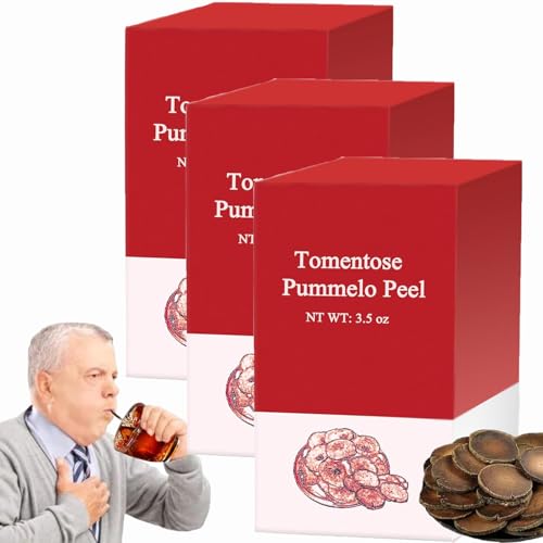 Pummelo Peel Tea, Tomentose Pummelo Peel Tea - Lungs Tea, Pummelo Peel Huajuhong Tea, Te de Cascara de Pomelo, Tomentose Pummelo Tea (3 Boxes) von Generic