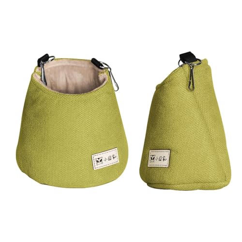 Sugar Glider Pouch – Fleece-Hängemattenbett für Sugar Gliders und Kleintiere | Bequemes Käfigzubehör, ideal für Hamster, warme Nisttasche für Haustiere, weiche Schlaflösung für Käfigtiere von Generic