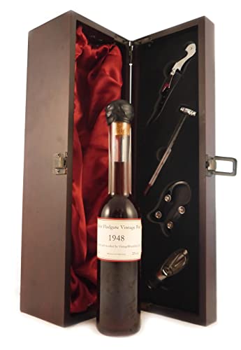 Taylor Fladgate Vintage Port 1948 (Decanted Selection) 20cls in einer mit Seide ausgestatetten Geschenkbox, da zu 4 Weinaccessoires, 1 x 200ml von Generic