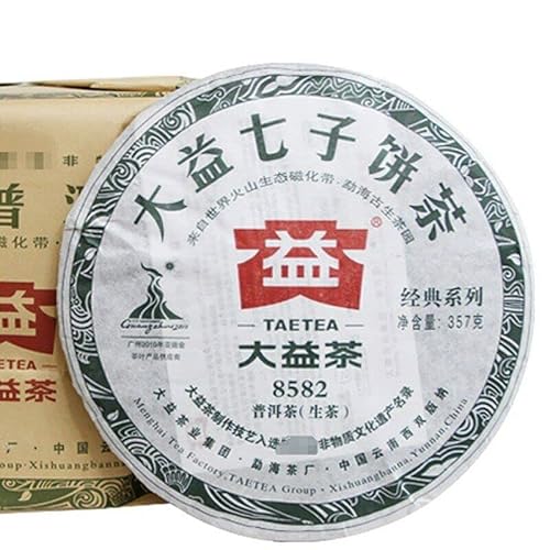 Tee 8582 Menghai 002 Charge Puerh Roher Puer Tee Sheng Puer Kuchen 357g von Generic