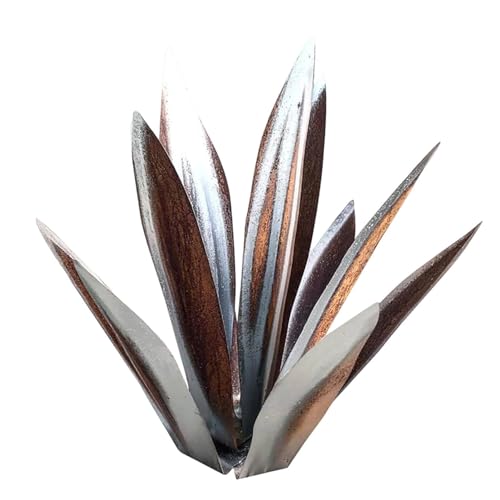 Tequila Rustikale Skulptur – Tequila Rustic Sculpture, Garden Ornaments, 21-Zoll-Metallpflanzen im Freien Dekor,Agave Plants Outdoor Decor, Agave Plants, Ornaments Yard Stakes For Outdoor Garden Rasen von Generic