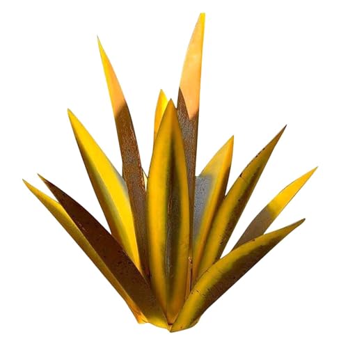 Tequila Rustikale Skulptur – Tequila Rustic Sculpture, Garden Ornaments, 21-Zoll-Metallpflanzen im Freien Dekor,Agave Plants Outdoor Decor, Agave Plants, Ornaments Yard Stakes For Outdoor Garden Rasen von Generic