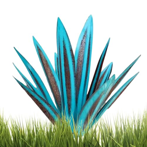 Tequila Rustikale Skulptur – Tequila Rustic Sculpture, Garden Ornaments, 21-Zoll-Metallpflanzen im Freien Dekor,Agave Plants Outdoor Decor, Agave Plants, Ornaments Yard Stakes For Outdoor Garden Rasen von Generic