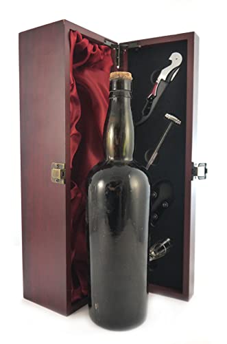 Vintage Port 1920's bottling in einer mit Seide ausgestatetten Geschenkbox, da zu 4 Weinaccessoires, 1 x 750ml von Generic