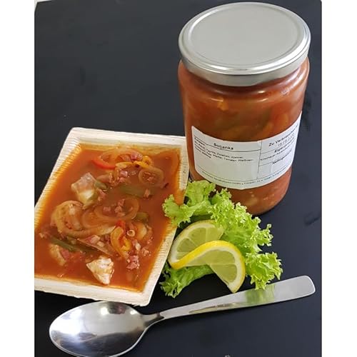 frische Fisch Soljanka | Fisch Suppe | Hausmacher Fischsoljanka Wels und Barsch | nach Omas Rezept | Handgekochte Suppe mit Fisch aus Deutschland von Generic