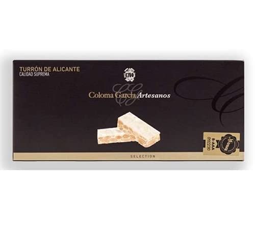 Coloma Garcia Traditioneller Alicante Nougat mit Jijona Mandeln - 1 x 200 Gramm von Generico