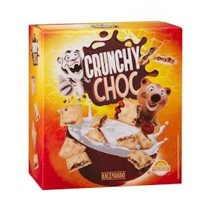 Crunchy Choc Kekse, hergestellt aus geschmolzenem Reis und Schokoladenchips, Box 520 g, 2 Stück von Genérico