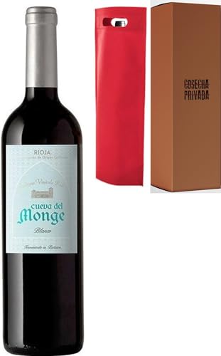 Cueva del Monge -200 Monges - Kostenloser Versand 24 Stunden - Geschenkwein - Rotwein - Rioja - Versand durch Privatanbau (1 x Flasche 75 cl, weiß) von Genérico