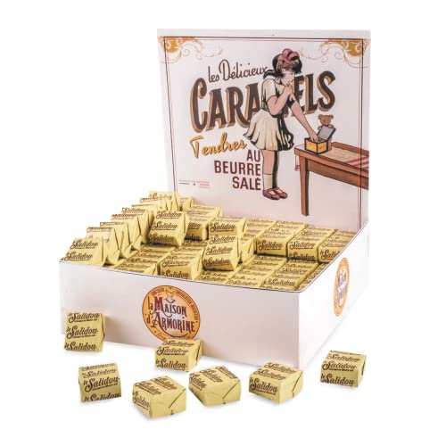 Das Maison d’Armorine | Bonbons mit gesalzener Butter Riegelpackung - 1,32 kg | 147 Bonbons mit gesalzener Butter von Generico