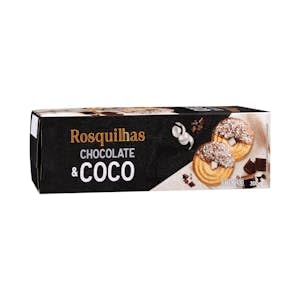 Donuts aus Milchschokolade und Kokosnuss, Box 300 g, 2 Stück von Genérico