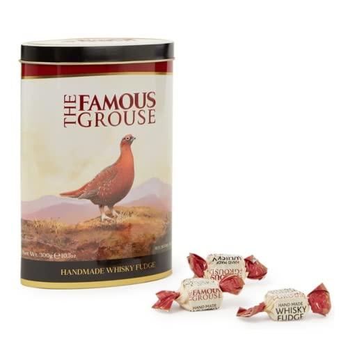 Gardiner von Schottland | Der berühmte Grouse Caramelle Fudge Lattina Metallo | Karamell-Fudge-Whisky | Fudge Karamell - 250 Gr. von Gardiner's of Scotland