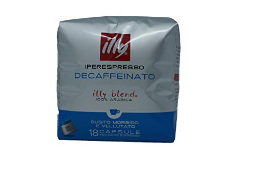 Illy Iperespresso Decaffeinato 100% Arabica - 1 x 18 Kapseln pro Caffè Espresso (120,6 Grammi) von Generico