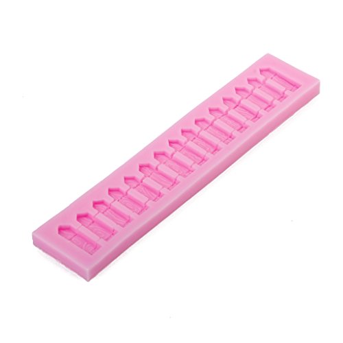 Lattenzaun Silikon Fondant Cake Decorating Schimmel Soap Schokolade Backen Mould von Generico