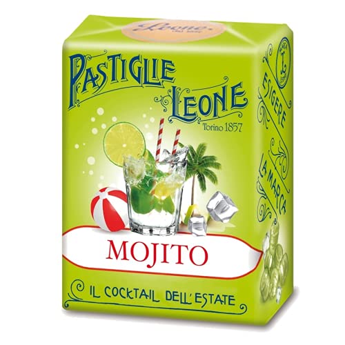 Leone Pads Mojito | Mojito Sommercocktail | Mojito Bonbons Leone | Leone Pads - 1 x 30 Gr. von Generico