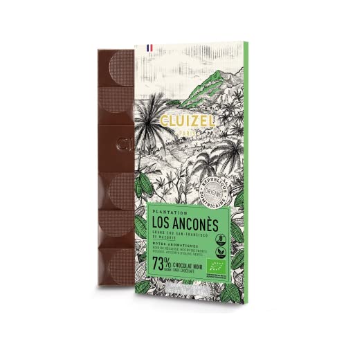 Michel Cluizel | Los Anconès Plantage Tablette Santo Domingo | Bio-Zartbitterschokolade 73% - 70 Gr von Generico