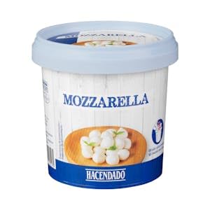 Mozzarella frische Kuh aus Perlen 300 g (150 g abgetropft) Packung 2 von Genérico