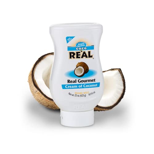 Real® | Coco Reàl® Mischung aus Kokosnussmark | Natürliche Kokosnuss-Küche | Kokos-Mix für Desserts | Kokossirup - 1 x 500 ml. von Generico