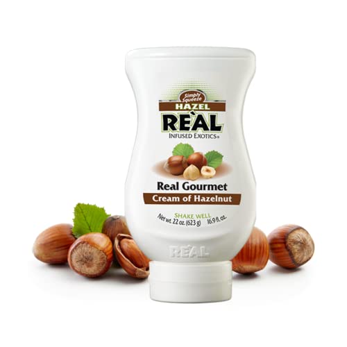 Reàl® | Sciroppo Base Crema Nocciole | Sciroppo Dolci alla Nocciola | Crema Nocciole per Dolci e Preparazioni - 1 x 500 ml von Generico