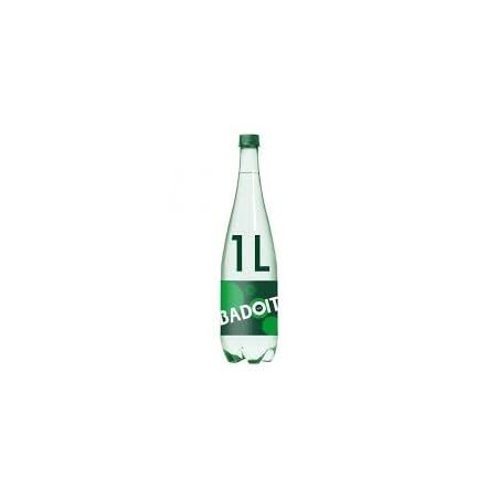 BADOIT Mineralwasser mit Kohlensäure, grün, 15 x 1 l | Erfrischen Sie sich mit diesem köstlichen Mineralwasser in 1-Liter-Flaschen von Générique
