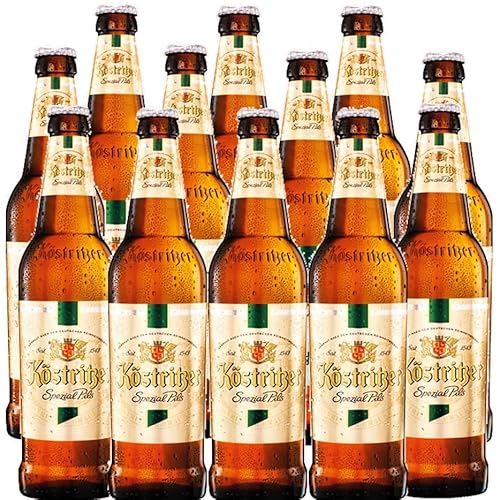 (Köstritzer Spezial Pils 5,5% vol. kohlenhydratreduziert 12 Flaschen 0,5 Liter inkl. Mehrweg Pfand) von Generisch