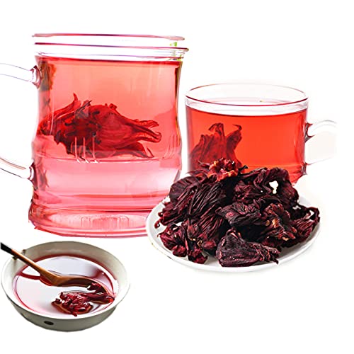 100g Original natürlicher loser Kräutertee - China Original Duft New - Style Hibiscus (Rosella) Grüner Kräutertee Grünes Bio-Lebensmittel ohne Zusatzstoffe mit intensivem Geschmack (100g) von Generisch