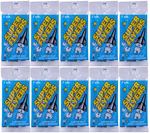 10x Super Flyers 7er - 80g (insgesamt 800g) von Generisch