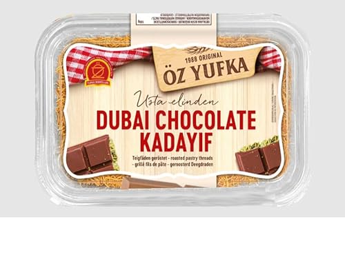 2 x 200g Öz Yufka Dubai Schokolade Teigfäden Geröstet - Kadayif von Generisch