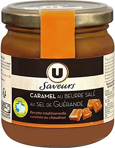 2 x CARAMEL BEURRE SALÉ - 220 gr aus Frankreich Karamel mit gesalzener Butter mit Salz aus Guerande sel de guerande von Generisch