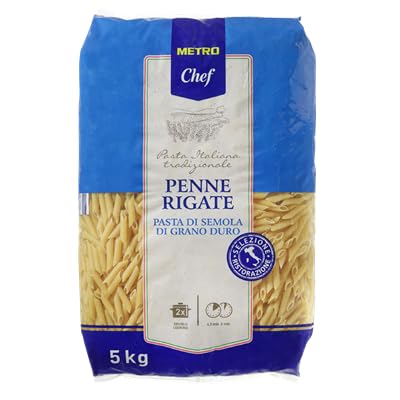 2 x Penne Rigate - 5 kg Beutel - METRO Chef - von Generisch