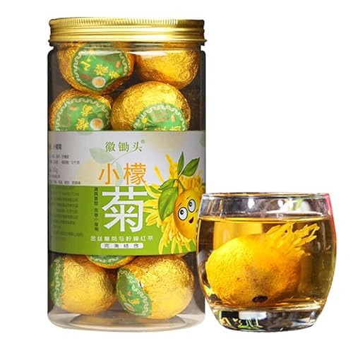 200g Kräutertee Mit Alter Formel Natürlicher Originaler Kleiner Juhua Kräutertee Aus China Grün Organisch Ohne Zusatzstoffe Intensives Zitronenaroma Entfernt Hitze Und Feuer (2pcs) von Generisch