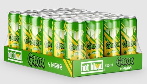 24 X HOT BLOOD GAZOZ BY MERO 0,33L Vegan von Generisch