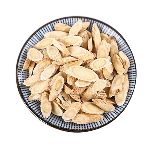 250g Original natürlicher loser Bio-Astragalus-Wurzelscheiben/Pulver-Kräutertee – alte traditionelle Formel grünes Bio-Lebensmittel ohne Zusatzstoffe mit intensivem Geschmack (250g Rosa) von Generisch