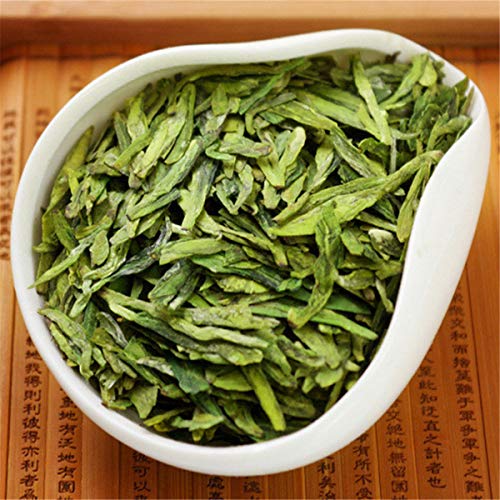 250g frisch gepflückter chinesischer Bio-Longjing-Grüntee – handgefertigt nach traditioneller Verarbeitung erfrischend und knackig original natürlich ohne Zusatzstoffe von Generisch