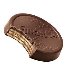 2x Fidorka Wafer with hazelnut filling (27%) in dark chocolate (60%). 30x30g von Generisch