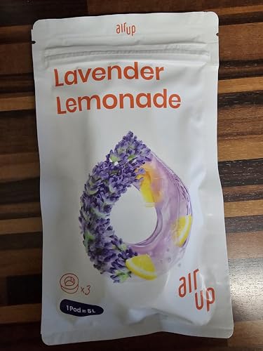 3 x Pod Lavender Lemonade Air Up Original, Zubehör für Trinkflasche, aromatisierte Pads, 0 Kalorien (Pod Lavender Lemonade) von Generisch