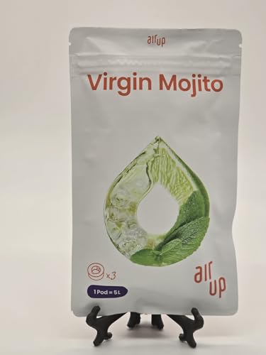 3 x Pod Virgin Mojito Original Pod, Zubehör für Trinkflasche, aromatisierte Pads, 0 Kalorien (Pod Virgin Mojito) von Generisch