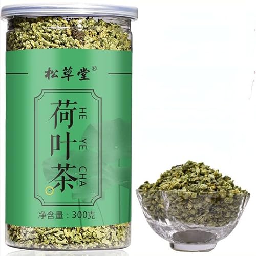 300g Premium Original natürliches loses getrocknetes Lotusblatt-Teegranulat – China Original duftender Kräutertee grünes Bio-Lebensmittel ohne Zusatzstoffe mit intensivem Geschmack von Generisch