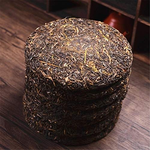 357g original natürlicher chinesischer Pu-Erh-Teekuchen Hergestellt in traditioneller Handarbeit ohne Zusatzstoffe grünes Bio-Lebensmittel Mit intensivem Geschmack sanft süß von Generisch