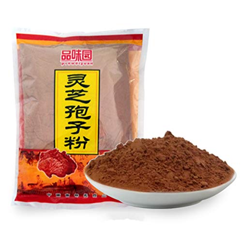 500g Natürlicher loser Kräutertee – Original duftender Kräutertee aus China mit wildem Ganoderma Lucidum und Reishi-Sporen grünes Bio-Lebensmittel ohne Zusatzstoffe mit intensivem Geschmack von Generisch